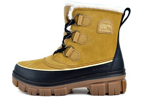 SOREL TIVOLI V WP CURRY BLACK/CURRY NOIR nl5113-373 �\���� �e�B�{��5�@�E�H�[�^�[�v���[�t ���f�B�[�X �J���[ �u���E�� �u���b�N �ۉ� �h��