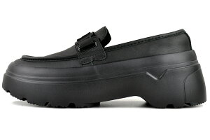 HUNTER REFINED EXPLORER FLATFORM LOAFER BLACK uff2251lea-blk �n���^�[ ���t�@�C���h �G�N�X�v���[���[ �t���b�g�t�H�[�� ���[�t�@�[ �u���b�N �X���b�|�� ���� �`�����L�[ �ϐ� ���f�B�[�X