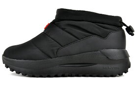 HUNTER PUFFED TRAVEL FLOW TRAINER BLACK uff7002nyl-blk ハンター ユニセックス パフド トラベル フロー トレーナー ブラック 耐水 暖 ダウン シューズ