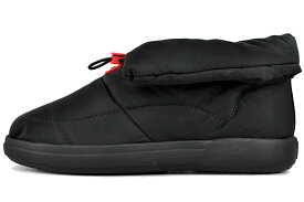 HUNTER IN/OUT PUFFER BOOTIE BLACK wff3001wwu-blk ハンター レディース イン/アウト パファー ブーティ ブラック スリッポン 暖 アウトドア スリッパ