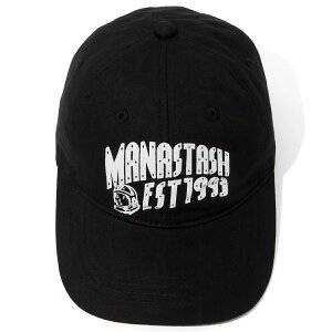 MANASTASH BILLIONAIRE BOYS CLUB/BBC ARCH LOGO CAP 792-4274004-010 �r���I�l�A�E�{�[�C�Y�E�N���u × �}�i�X�^�b�V�� �A�[�` ���S �L���b�v �u���b�N �X�q �R���{