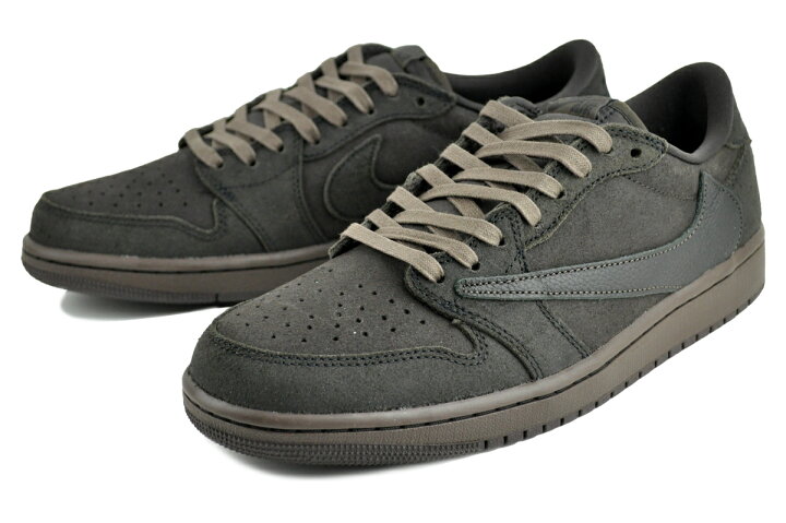 楽天市場】NIKE AIR JORDAN 1 RETRO LOW OG SP TRAVIS SCOTT dark 