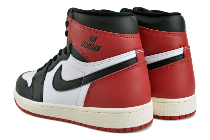 楽天市場】NIKE AIR JORDAN 1 RETRO HIGH OG BLACK TOE REIMAGINED 