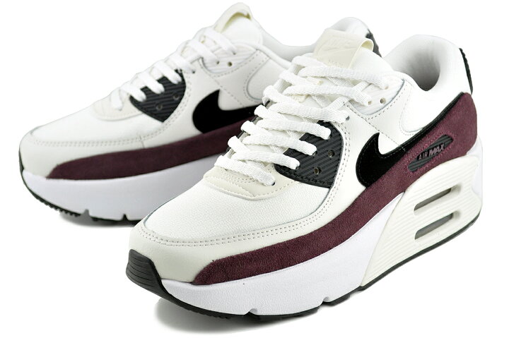 楽天市場】NIKE AIR MAX 90 LV8 sail/black-night maroon fd4328-107