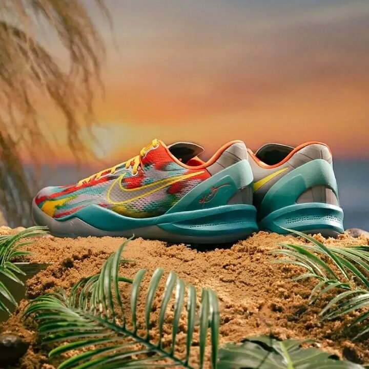 楽天市場】NIKE KOBE VIII PROTRO VENICE BEACH stadium grey/metallic  