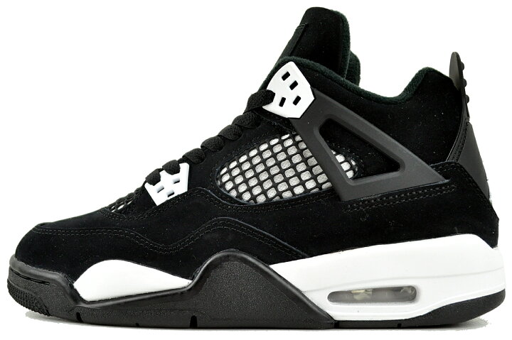 楽天市場】NIKE AIR JORDAN 4 RETRO (GS) WHITE THUNDER black/white 