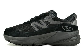 [ ポイントUP & 最大2000円OFFクーポン ] NEW BALANCE GC990BB6 TRIPLE BLACK ニューバランス 990 V6 ガールズ トリプル ブラック スニーカー オールブラック MEDIUM キッズ レディース アジアメイド