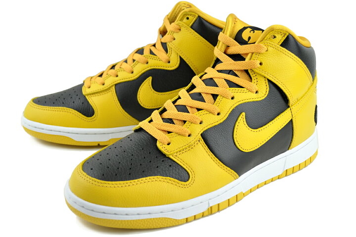 楽天市場】NIKE DUNK HIGH RETRO PREMIUM Wu-Tang Clan black/pollen 