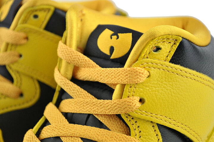 楽天市場】NIKE DUNK HIGH RETRO PREMIUM Wu-Tang Clan black/pollen 