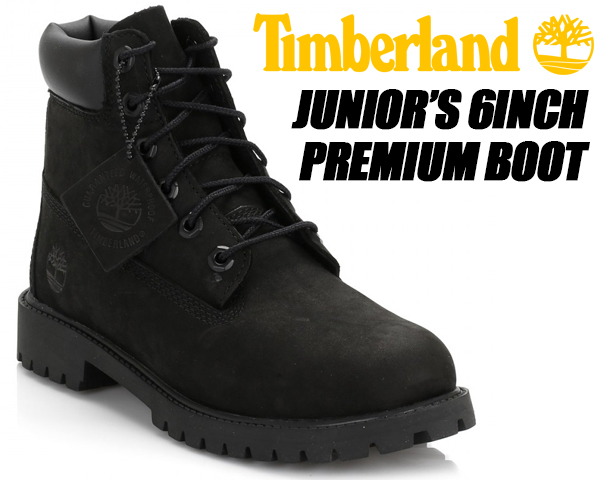 楽天市場】TIMBERLAND JUNIOR'S 6INCH BOOT black/black 12907