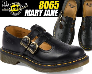 Dr.Martens 8065 MARY JANE SMOOTH BLACK 12916001hN^[}[` fB[X _uXgbvV[Y [WF[ fB[X U[ V[Y }jbV JWA V[Y