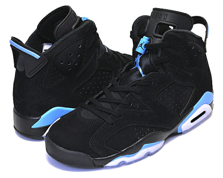 楽天市場】NIKE AIR JORDAN 6 RETRO UNC black/university blue 