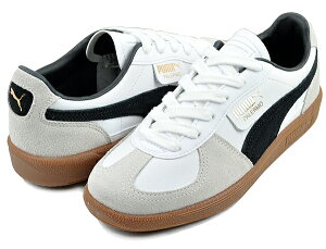 y v[} p U[zPUMA PALERMO LEATHER PUMA WHITE-VAPOR GREY-GUM 396464-01 zCg fB[X Xj[J[ eX