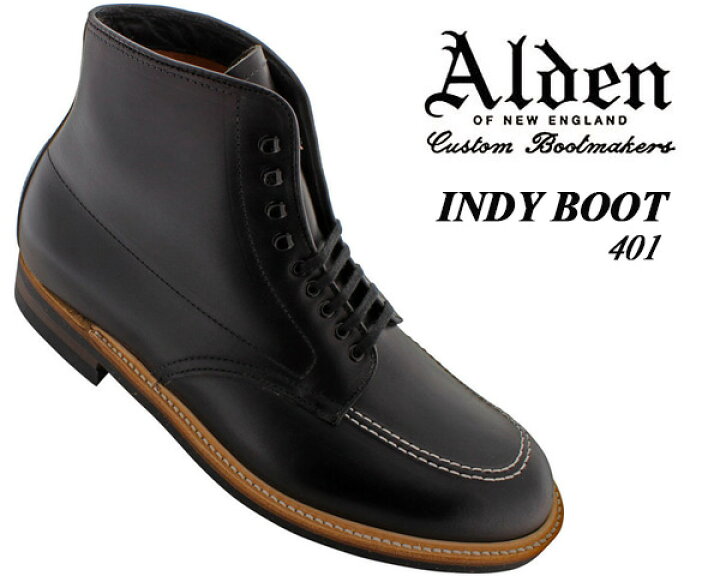 楽天市場】ALDEN Indy Boots Black CHRMXL Leather【オールデン 