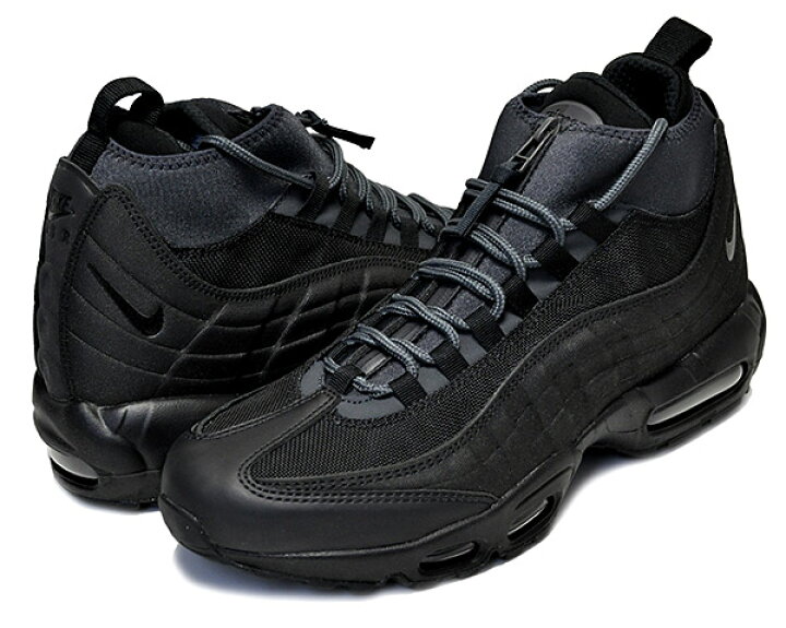 楽天市場】NIKE AIR MAX 95 SNEAKERBOOT black/black-anthracite-white  