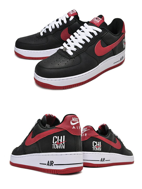 Ruidoso Folleto píldora 楽天市場】NIKE AIR FORCE 1 LOW RETRO "CHI TOWN" blk/v.red-wht【ナイキ スニーカー エア フォース1  シカゴ AF1】 : LIMITED EDT