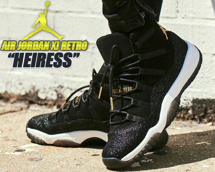 楽天市場】NIKE AIR JORDAN 11 RETRO PREM HC black/metallic gold  