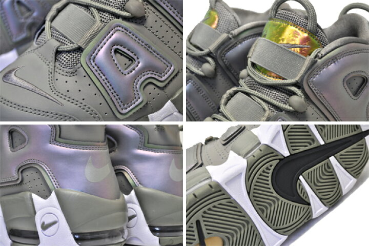 楽天市場】NIKE WMNS AIR MORE UPTEMPO dark stucco/white-black 