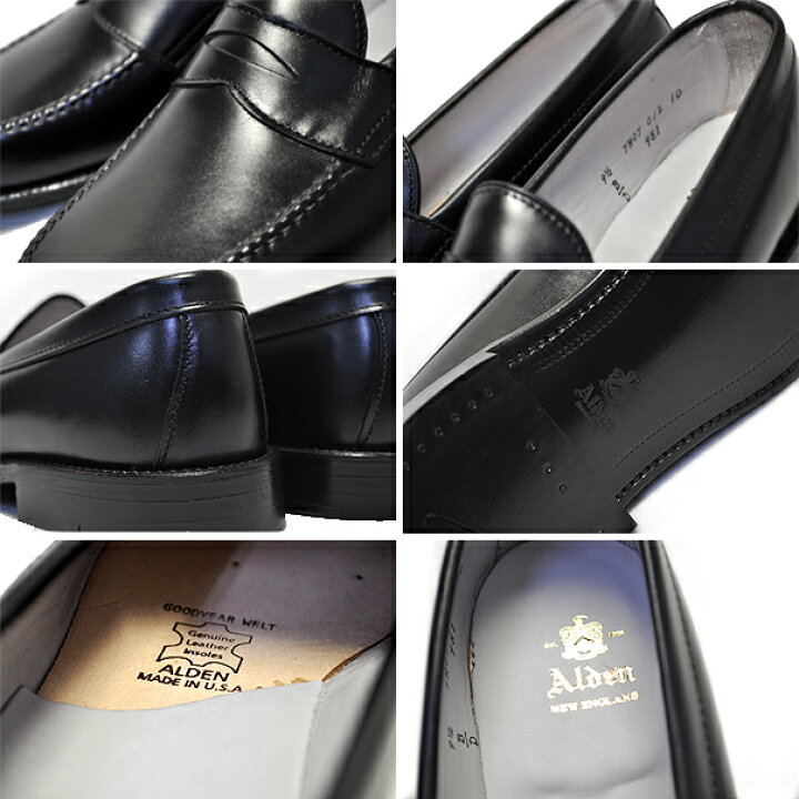 楽天市場】ALDEN 981 CALFSKIN LEATHER PENNY LOAFERS LEISURE 