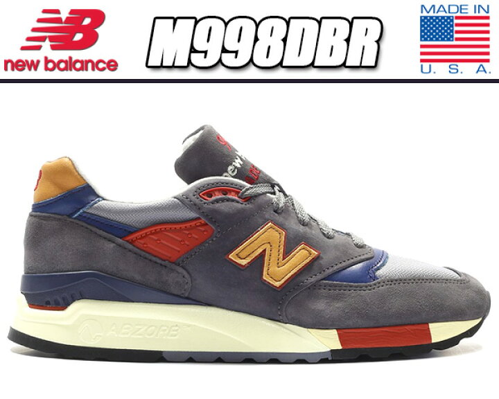 楽天市場】【ニューバランス スニーカー】NEW BALANCE M998DBR MADE IN 