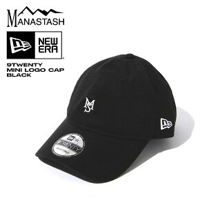 [6/15 �́u5�v�̂���!! & �|�C���gUP!! ] NEW ERA MANASTASH 9TWENTY MINI LOGO CAP BLACK 792-5974003-010 �j���[�G�� × �}�i�X�^�b�V�� �i�C���g�D�G���e�B �~�j ���S �L���b�v �u���b�N