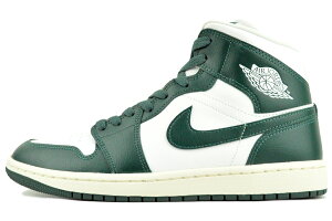 NIKE WMNS AIR JORDAN 1 MID wht/oxidized green-sail bq6472-133 ナイキ ウィメンズ エアジョーダン 1 ミッド ホワイト オキシダイズドグリーン セイル