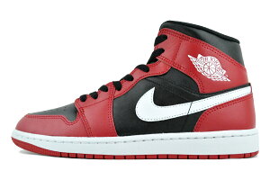 NIKE AIR JORDAN 1 MID blk/wht-gym red dq8426-061 ナイキ エアジョーダン 1 ミッド ブラック ホワイト ジムレッド