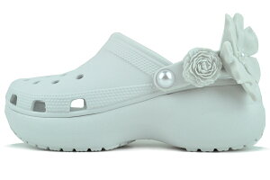 crocs CLASSIC PLATFORM BOUQUET CLOG MOON LIGHT 211292-1nk NbNX NVbN vbgtH[ u[P NbO [Cg