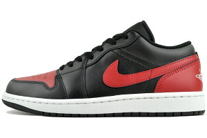 NIKE AIR JORDAN 1 LOW blk/varsity red-summit wht 553558-067 ナイキ エアジョーダン 1 ロー ブラック バーシティレッド サミットホワイト