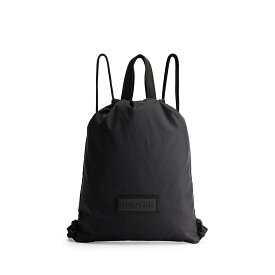 HUNTER ORIGINAL TRAVEL DRAWSTRING BACKPACK TOTE BLACK ubp3931nrs-blk ハンター オリジナル トラベル ドローストリング バックパック トート ブラック