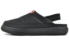 HUNTER WOMENS IN/OUT HEEL STRAP SLIPPER BLACK wff3101wwu-blk ハンター ウィメンズ イン/アウト ヒール ストラップ スリッパ ブラック