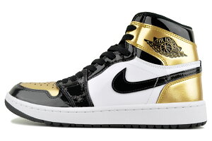 NIKE AIR JORDAN 1 HIGH GOLF blk/metallic gold-wht dq0660-002 iCL GAW[_ 1 nC St ubN ^bNS[h zCg
