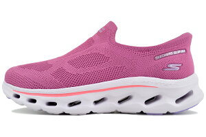 SKECHERS GO WALK GLIDE-STEP 2.0 SLIP-INS MAUVE/MULTI 125120-mvmt XPb`[Y S[EH[N OChXebv 2.0 XbvCY [ }`