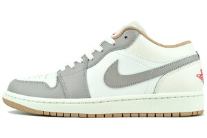 NIKE AIR JORDAN 1 LOW sail/fire red-college grey 553558-169 iCL GAW[_ 1 [ ZC t@C[bh JbWO[