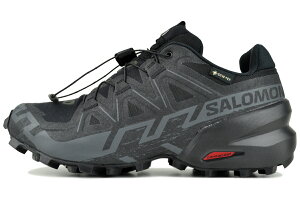 SALOMON SPEEDCROSS 6 GTX W BLACK/BLACK/PHANTOM l41743400 T Xs[hNX 6 SAebNX EBY ubN t@g
