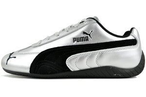 PUMA SPEEDCAT METALLIC PUMA SILVER-PUMA BLACK 403689-01 v[} Xs[hLbg ^bN v[}Vo[ v[}ubN