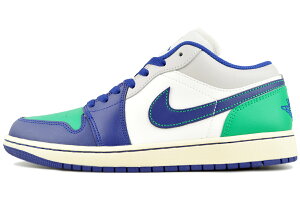 NIKE AIR JORDAN 1 LOW sail/deep royal blue 553558-147 iCL GAW[_ 1 [ ZC fB[vCu[