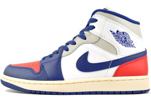 NIKE AIR JORDAN 1 MID wht/deep royal blue dq8426-102 iCL GAW[_ 1 ~bh zCg fB[vCu[