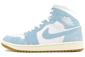NIKE WMNS AIR JORDAN 1 MID SE DENIM wht/worn blue-sail hq2005-100 iCL EBY GAW[_ 1 ~bh SE fj zCg EH[u[ ZC