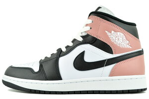 NIKE AIR JORDAN 1 MID wht/blk-rust pink dq8426-100 iCL GAW[_ 1 ~bh zCg ubN XgsN