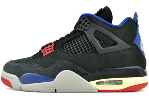 NIKE AIR JORDAN 4 RETRO RARE AIR blk/fire red-deep royal blue fv5029-003 iCL GAW[_ 4 g AGA ubN t@C[bh fB[vCu[