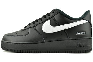 NIKE AIR FORCE 1 LOW / SUPREME blk/wht-blk cu9225-002 ナイキ × シュプリーム エアフォース 1 ロー ブラック ホワイト