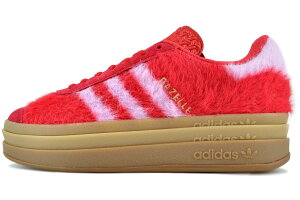 adidas GAZELLE BOLD W BETSCA/BLILIL/GOLDMT js3905 アディダス ガゼル ボールド ウィメンズ ベタースカーレット ブリスライラック ゴールドメタリック