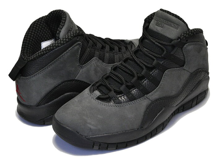 楽天市場】NIKE AIR JORDAN 10 RETRO dark shadow/true red-black 