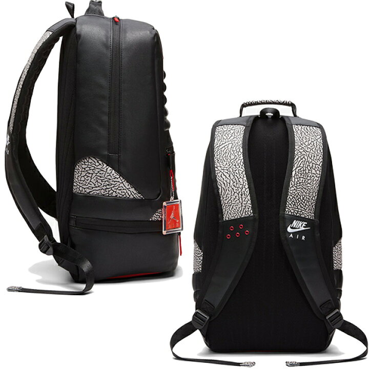楽天市場】NIKE JORDAN RETRO 3 BACK PACK black/gym red 【ナイキ 