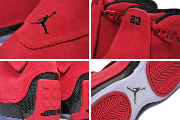 楽天市場】NIKE AIR JORDAN 18 RETRO gym red/black 【ナイキ エア 