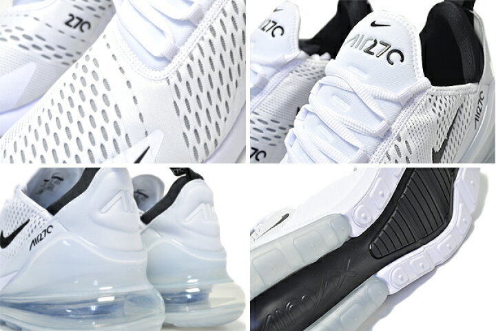 楽天市場】NIKE AIR MAX 270 white/black-wht 【ナイキ エアマックス 