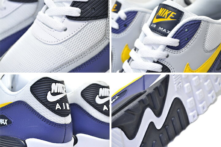 楽天市場】NIKE AIR MAX 90 ESSENTIAL white/tour yellow-blue recall 
