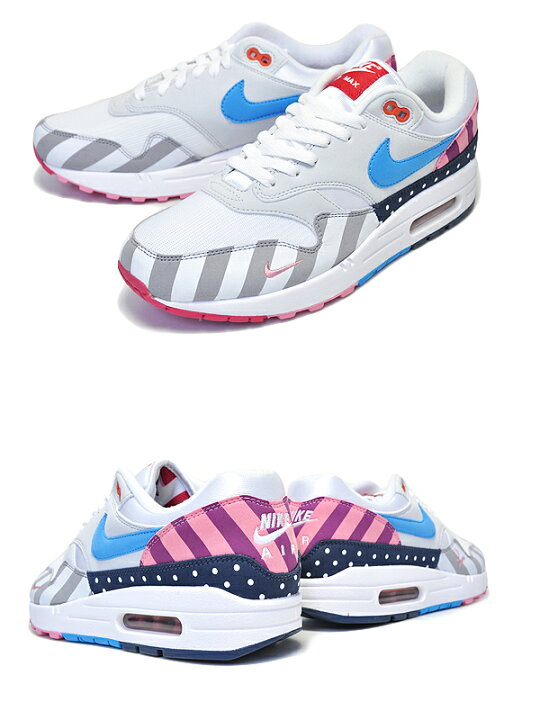 楽天市場】NIKE AIR MAX 1 PARRA white/multi-color 【ナイキ エア  