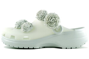 [ 4/1 �̓����_�t���f�[!&�|�C���g5�{!] crocs CLASSIC FROSTED BOUQUET CLOG MOONLIGHT 211486-1nk �N���b�N�X �N���V�b�N �t���X�e�b�h �u�[�P �N���b�O ���[�����C�g